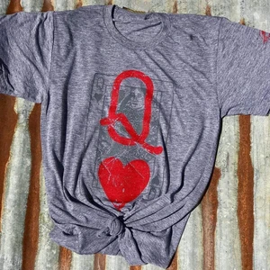 Queen Of Hearts Graphic T-shirt