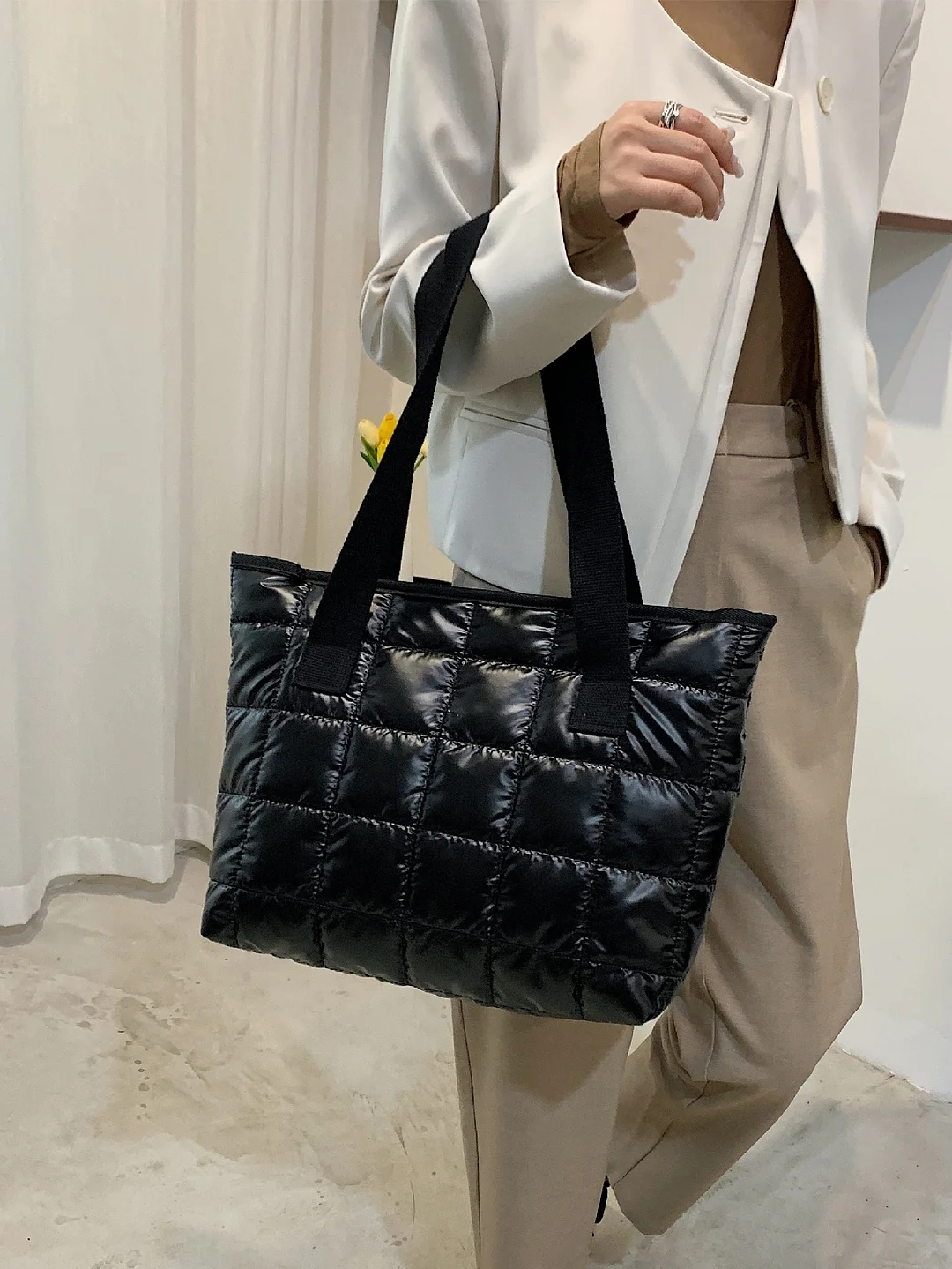 Large Capacity Shoulder Tote Bag