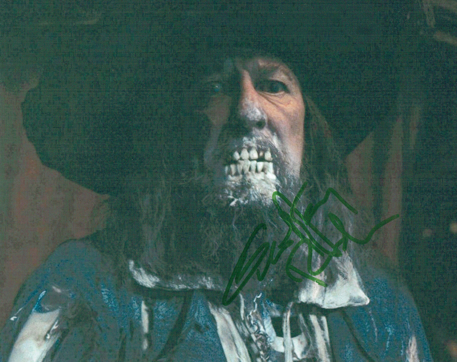 Geoffrey RUSH Signed Autograph Photo Poster painting AFTAL COA Pirates of the Caribbean BARBOSSA