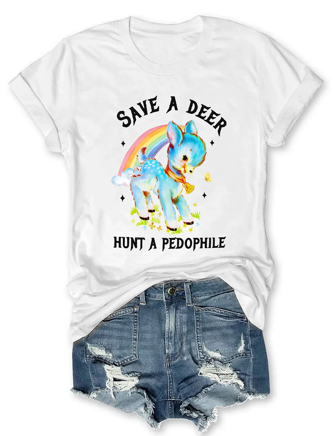 Save A Deer Hunt A Pedophile T-shirt