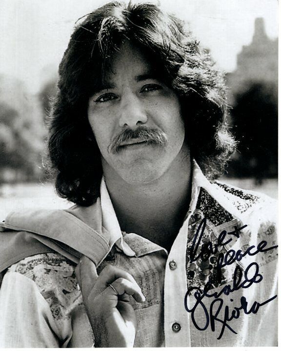 GERALDO RIVERA signed autographed Photo Poster painting