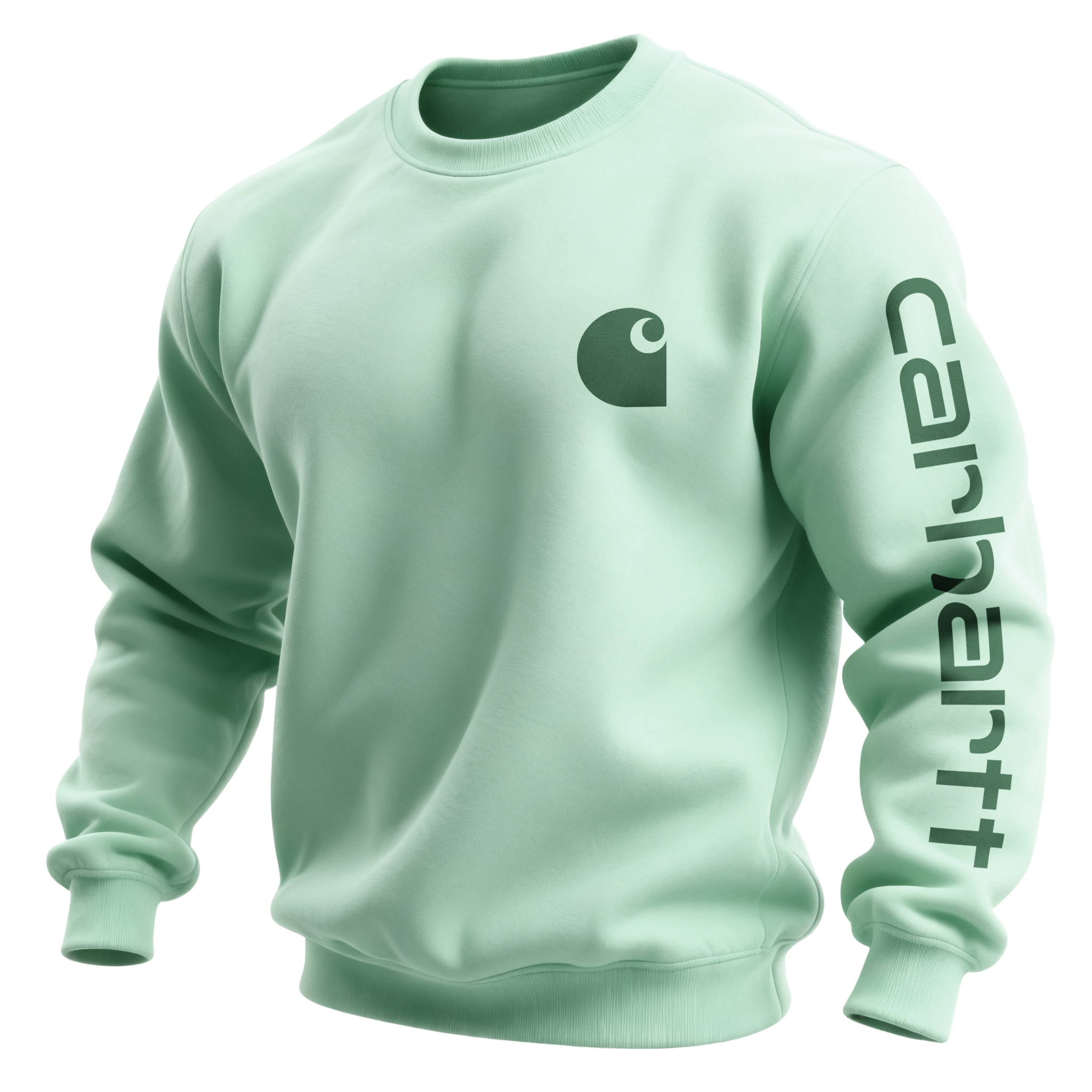 Unisex Loose And Comfortable Plush And Thickened Round Neck Pullover Sweatshirt