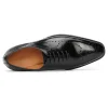 Handmade Mens Wholecut Leather Dress Shoes Business