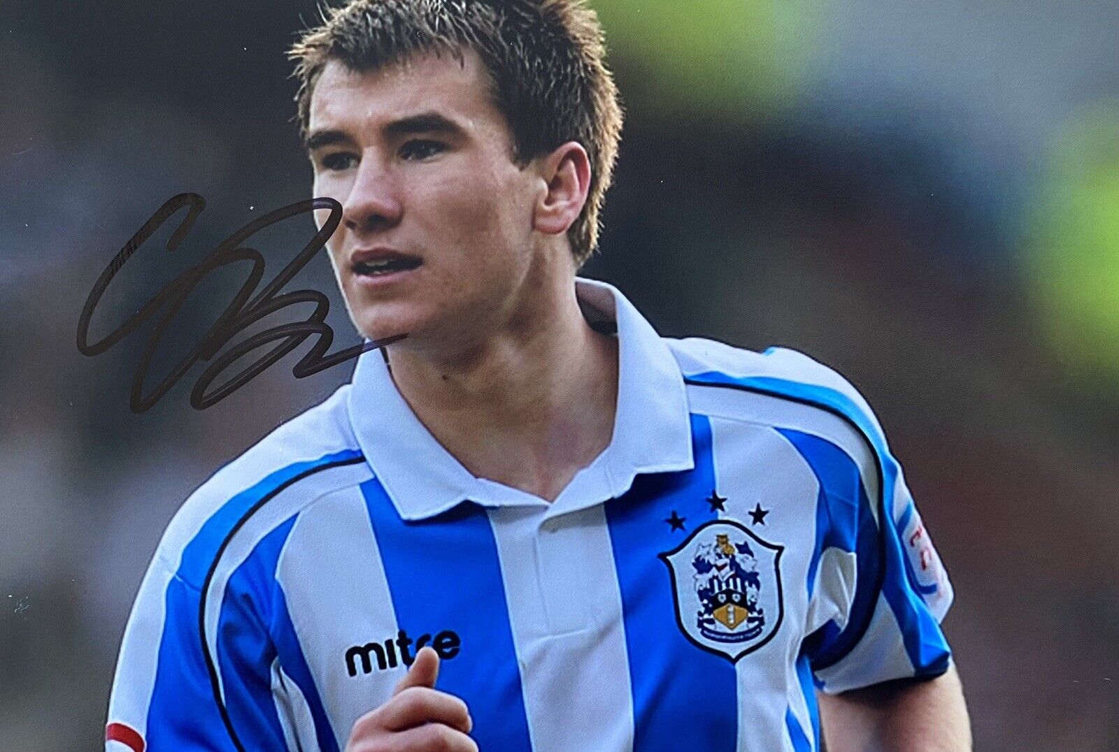 Liam Ridehalgh Genuine Hand Signed Huddersfield Town 6X4 Photo Poster painting