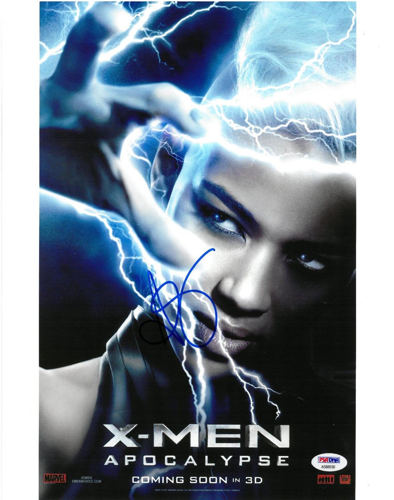 Alexandra Shipp Signed X-Men Apocalypse Autographed 11x14 Photo Poster painting PSA/DNA #AB88930