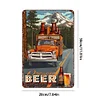Beer & Truck - Metal Tin Signs(8*12Inch/12*16Inch) - Bar