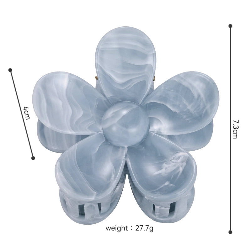 Women’s Elegant Vacation Tropical Flower Arylic Hair Clip