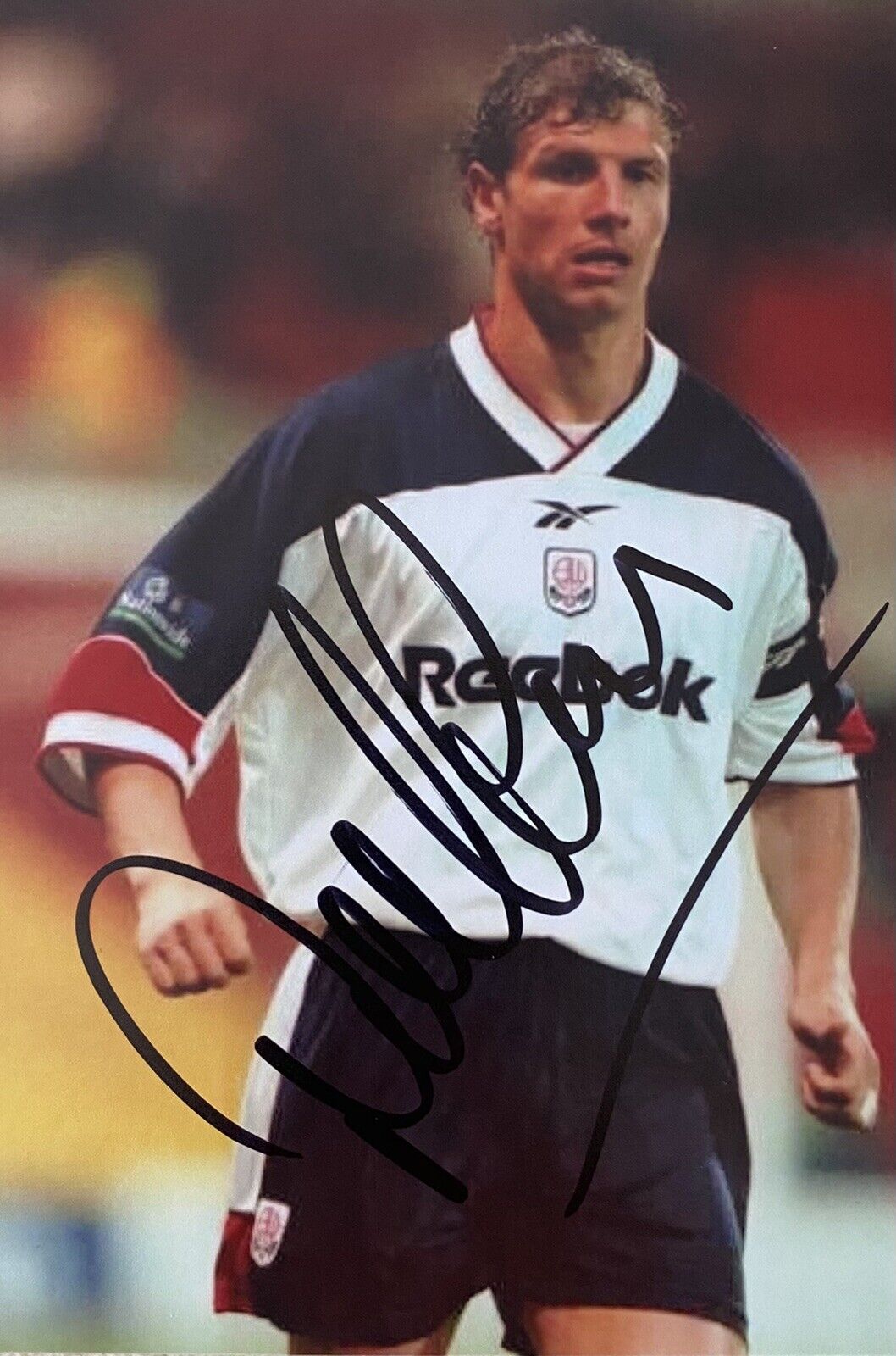 Neil Cox Genuine Hand Signed Bolton Wanderers 6X4 Photo Poster painting