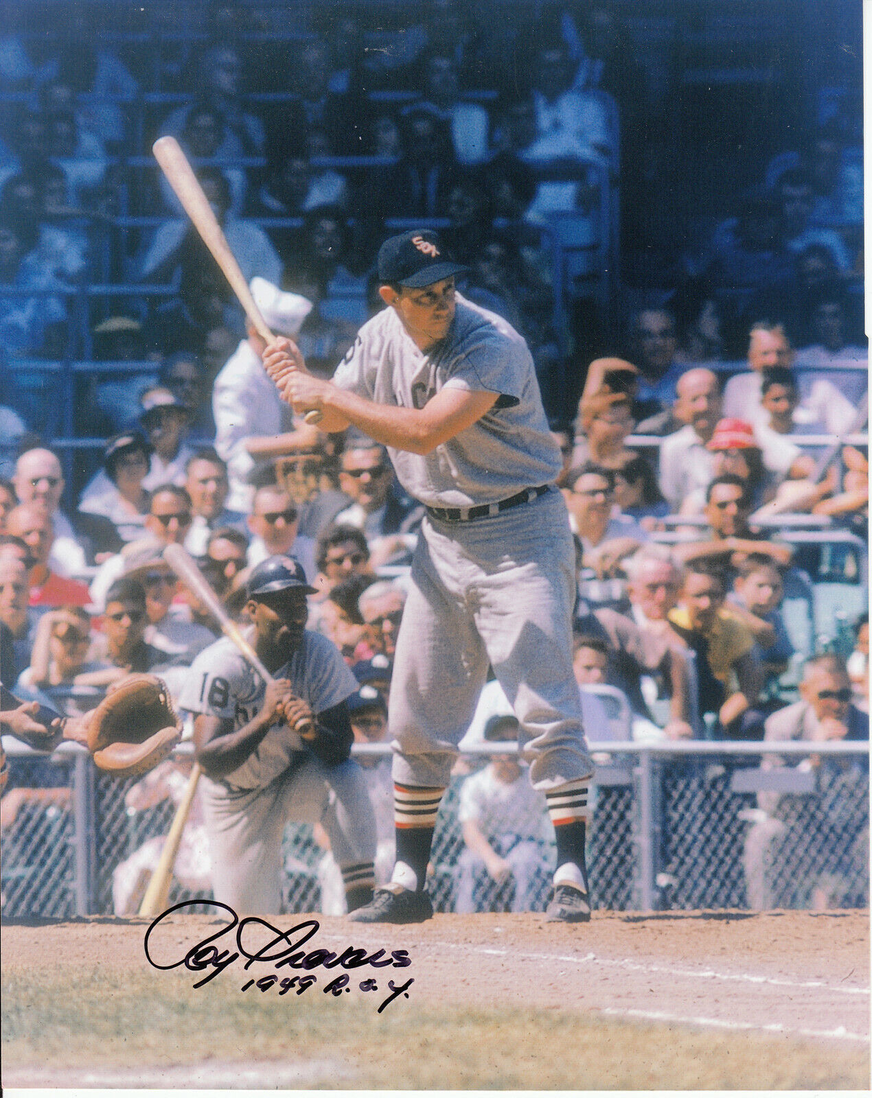 Roy Sievers #2 8x10 Signed w/ COA Chicago White Soxs 033119