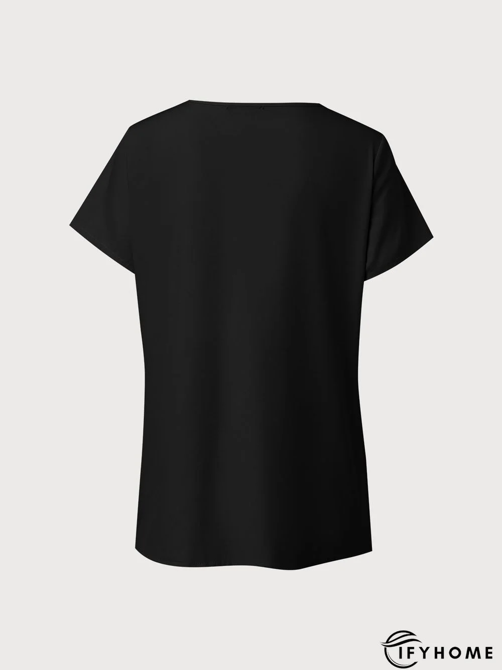 Casual Burnt Design Short Sleeve T-Shirt | IFYHOME