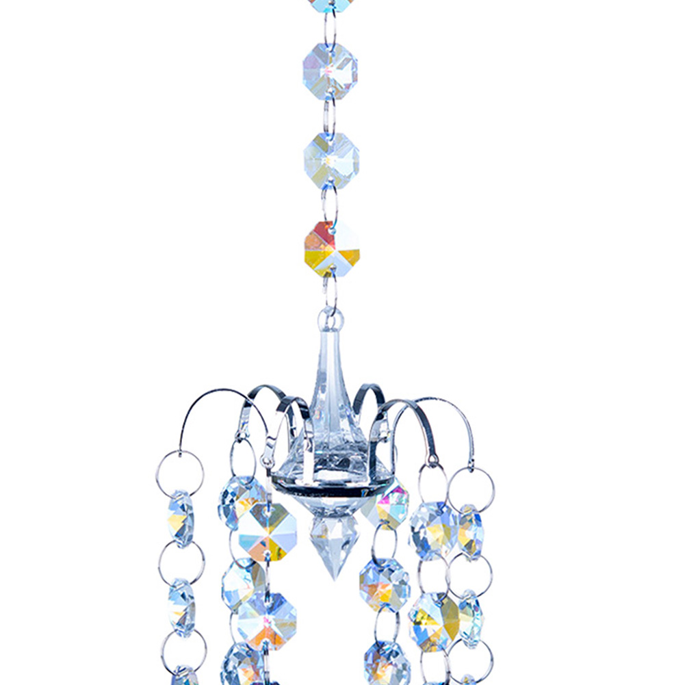 

Crystal Beads Pendant Chandelier Shaped Hanging Prism Art Decor, 501 Original