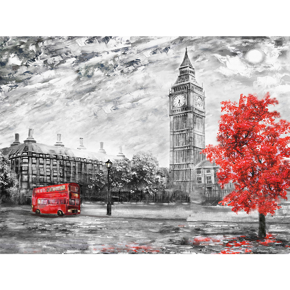 

Big Ben - Round Drill Diamond Painting - 40*30CM, 501 Original