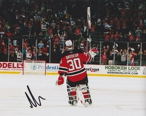 Martin Brodeur Signed - Autographed New Jersey Devils 8x10 Photo Poster painting with COA