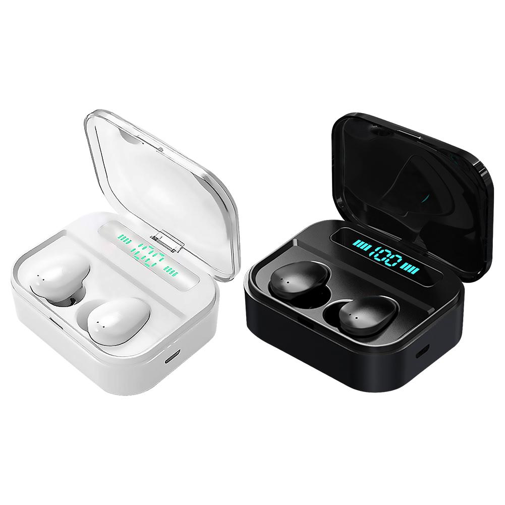 

X7 TWS Wireless Bluetooth Earphones Stereo IPX7 Waterproof Sports Headset, White, 501 Original