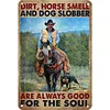 West Cowboy - Vintage Metal Signs - 30*40cm