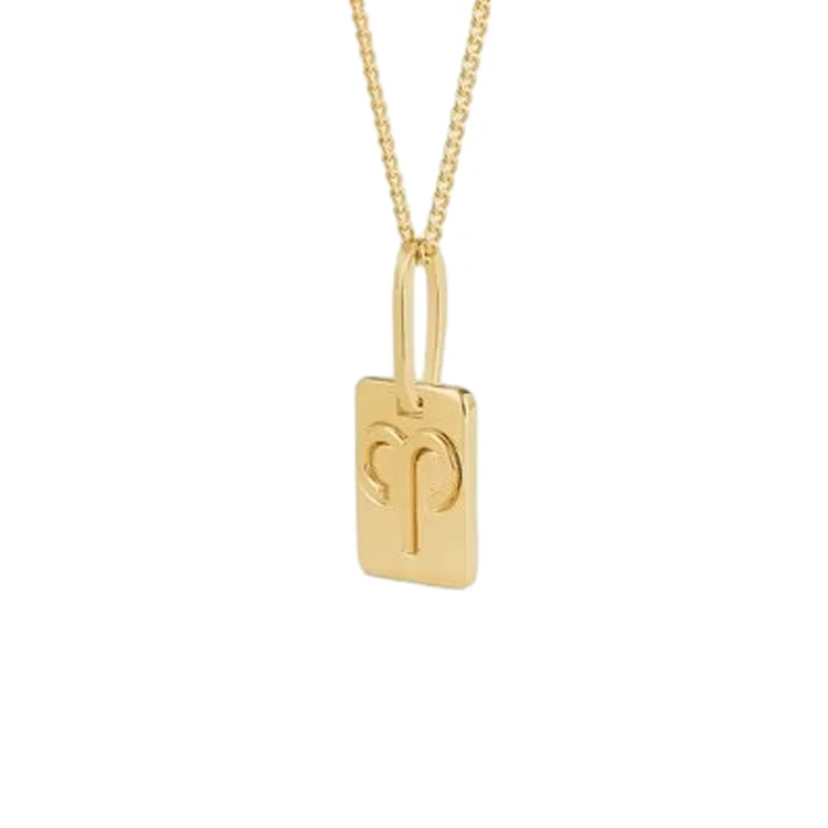 Aries - Zodiac Symbol Necklace