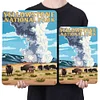 Yellowstone National Park Wyoming Bison - Metal Tin Signs(8*12Inch/12*16Inch)