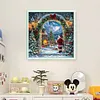 Christmas Eve-11CT Stamped Cross Stitch 50*50cm/19.69*19.69in tapestrymarket