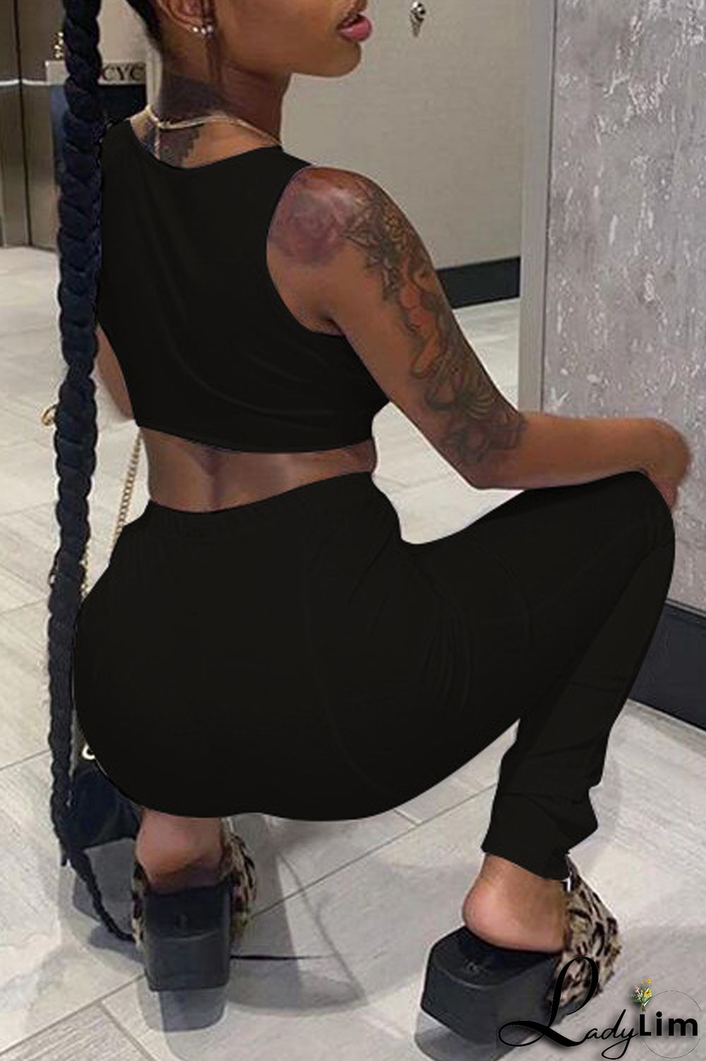 White Sexy Casual Solid Vests Pants O Neck Sleeveless Two Pieces