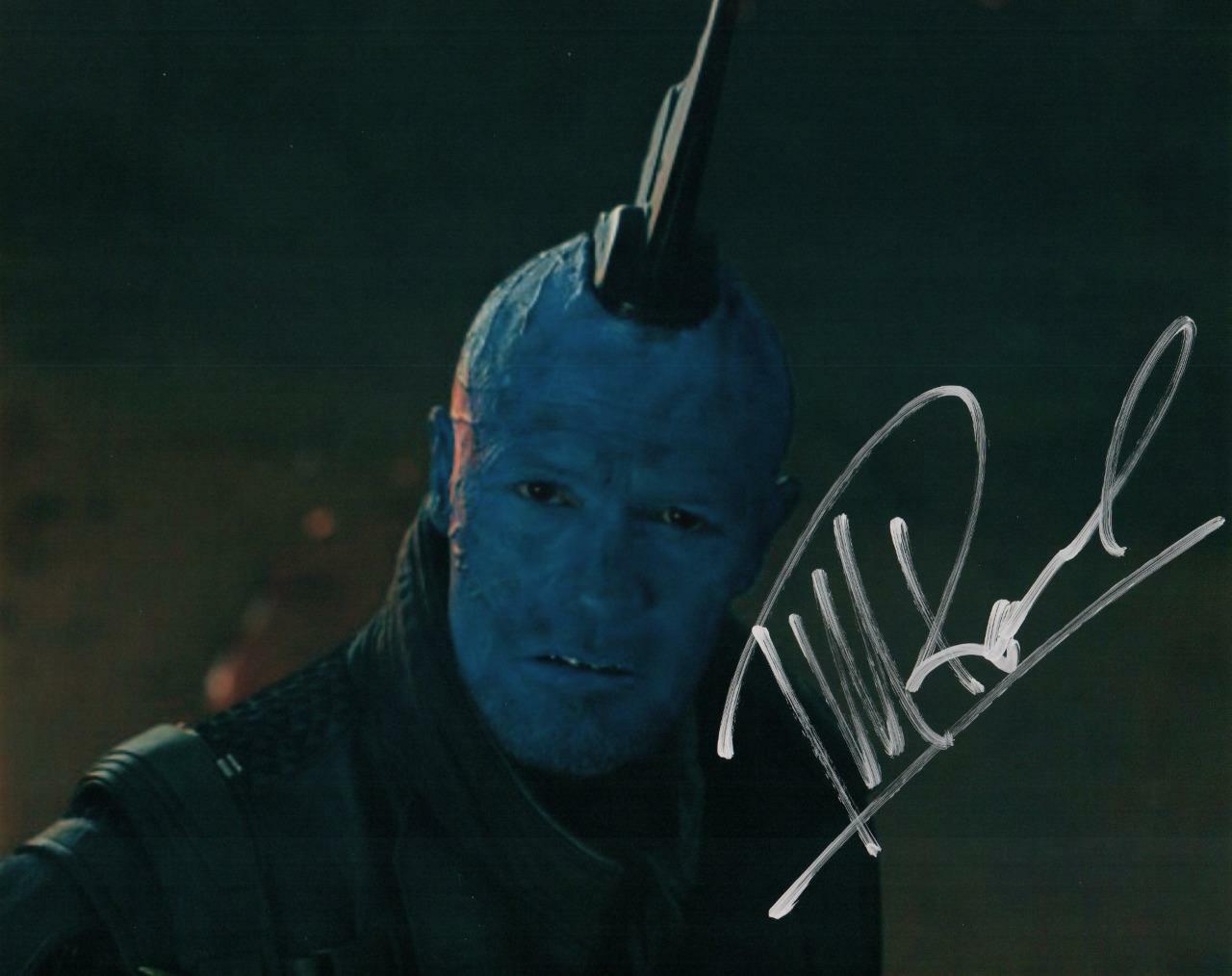 Michael Rooker autographed 8x10 Photo Poster painting Really nice signed Photo Poster painting and COA