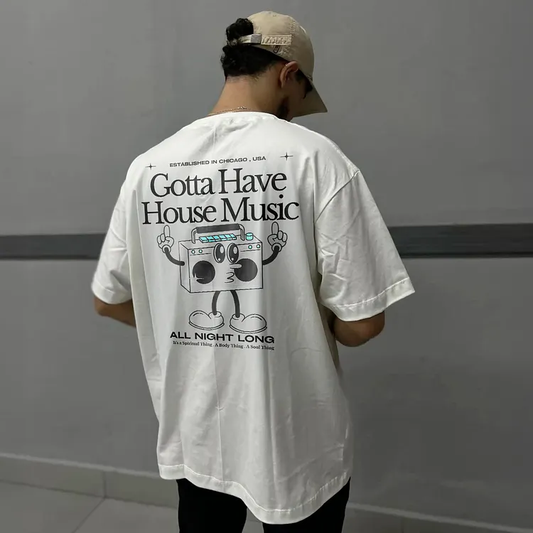 Established In Chicago Printed Men's T-shirt