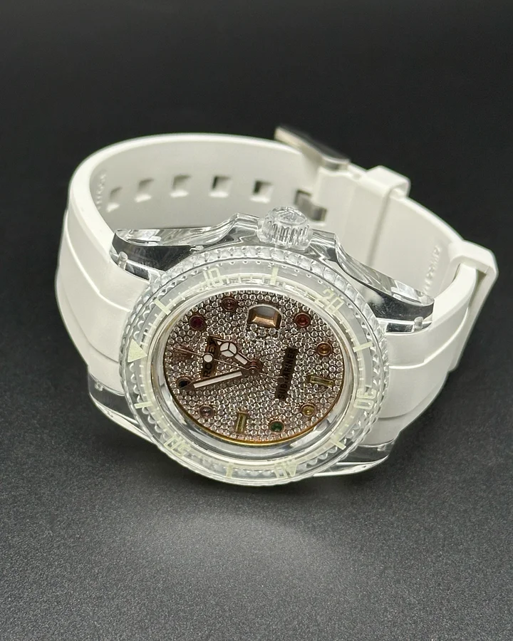 ROLEX SUBMARINER ケース Rolex® Submariner Customized Sapphire Glass Crystal Case Set