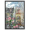 Morning In Paris-14CT Stamped Cross Stitch 29*41cm/11.42*16.14in tapestrymarket