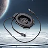 HD01 7.1 mm Earpiece Microphone Wakie Talkie Headset for Bowman Elite II