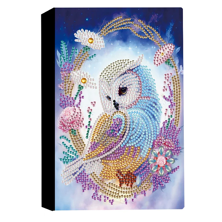 5D Diamond Mosaic Notebook 50 Pages DIY Creative A5 Art Craft Kids Students Gift gbfke