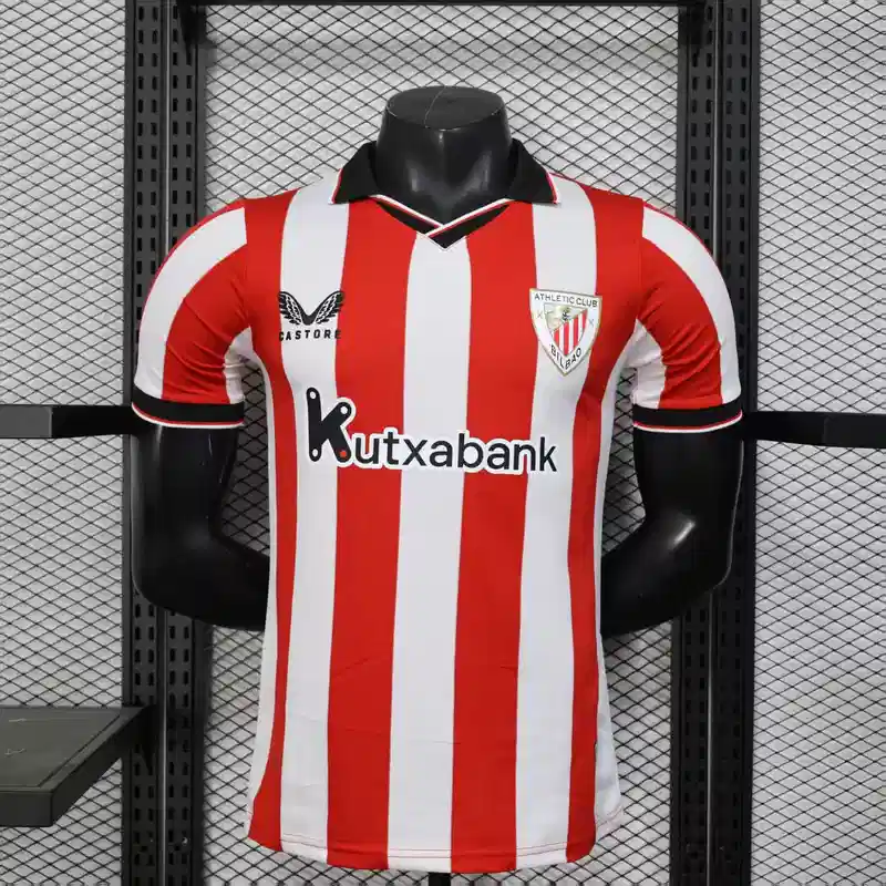 25/26 Player Athletic Bilbao Soccer Jersey Home