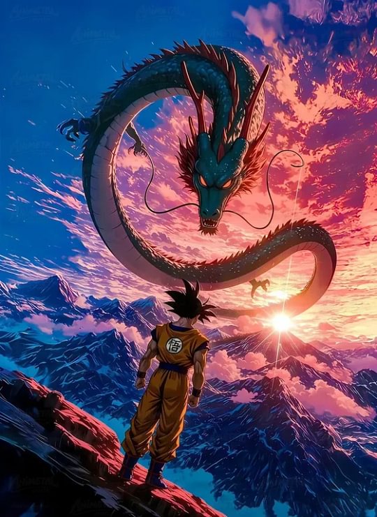 Dragon Ball Metal Posters & Premium Wall Art | AnimetalPoster