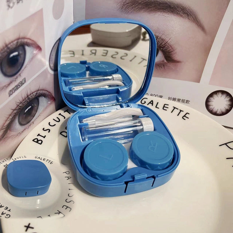 Factory In Stock Contact Lens Box Simple Cute Contact Lens Box DIY Contact Lens Box Portable Double Box Care