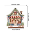 Diamond Painting Wooden Christmas House Desktop Decor Ornaments