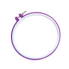 5pcs Cross Stitch Circle Set DIY Craft Round Hand Embroidery Hoops Rings