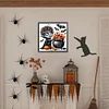 Multistyle Nuits D'Horreur D'Halloween - Peinture Diamant Ronde - 40 X 40 CM