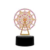 DIY Diamond Painting 7 Color Night Light Lamp Home Decoration Ornament Gift Kit(Ferris wheel)
