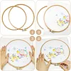 Wood Embroidery Hoop Cross Stitch Hoop Ring for Cross Stitch Sewing Accessories
