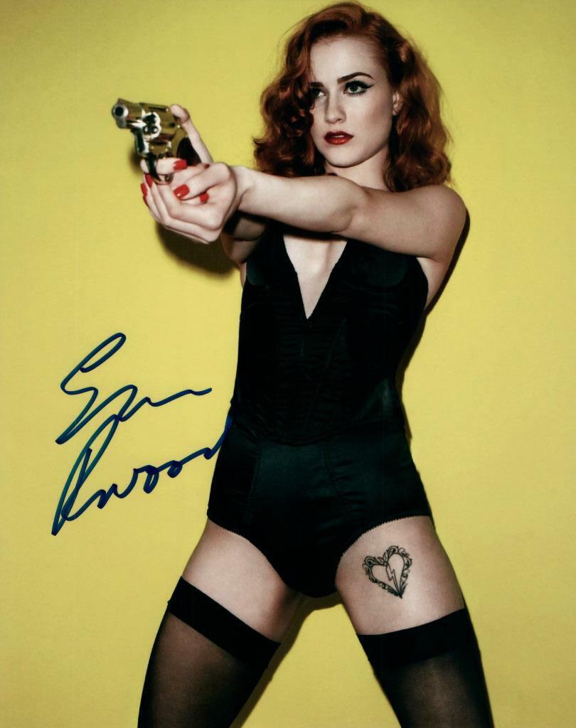 Evan Rachel Wood signed 8x10 autographed Photo Poster painting + COA