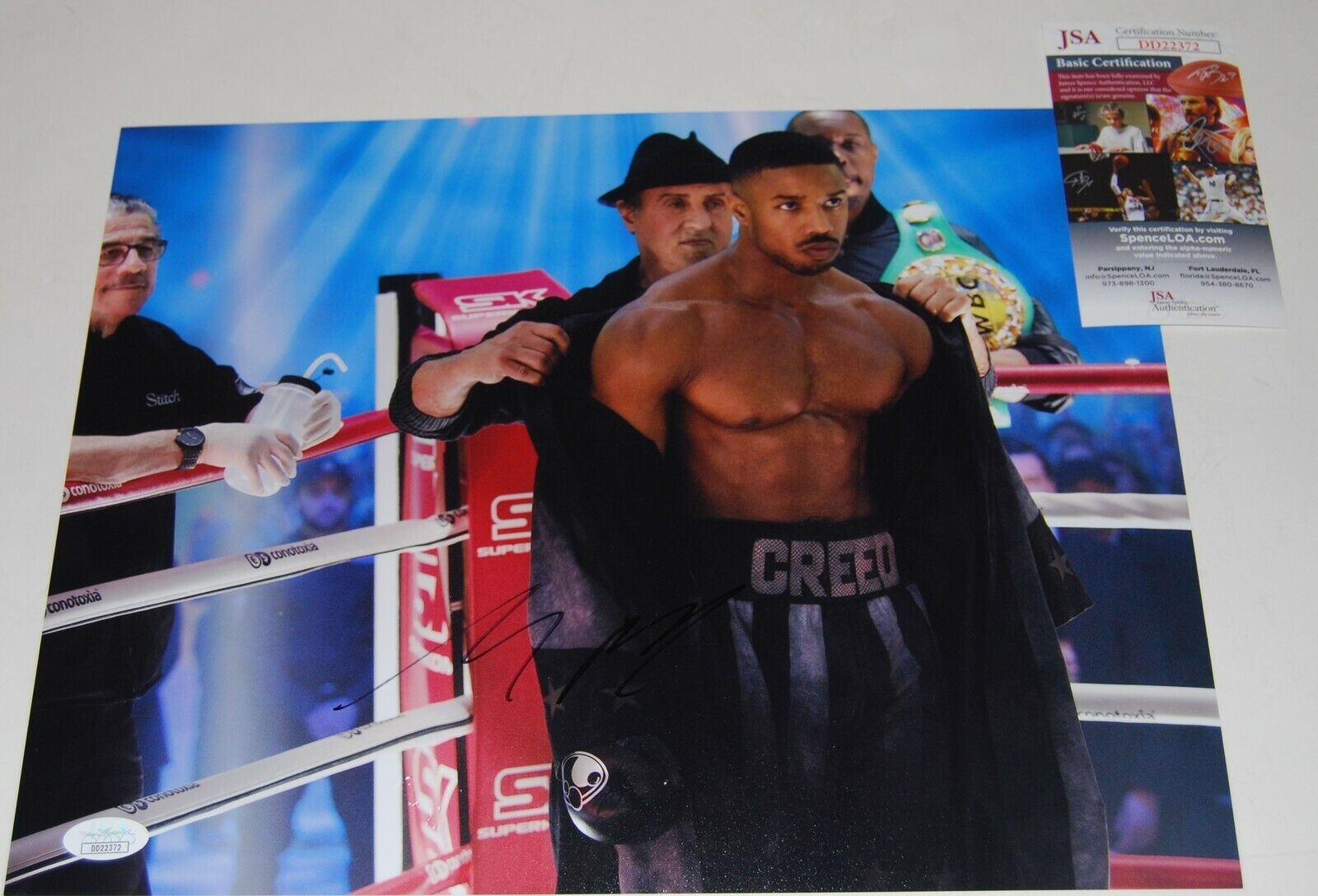 MICHAEL B JORDAN signed (CREED II) 11X14 Photo Poster painting *Adonis Johnson* JSA Authentic