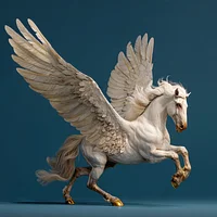 Pegasus in Flight - Diamond Painting