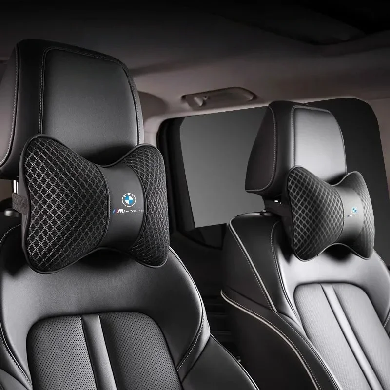 Car Ice Silk Breathable Head and Neck Pillow