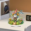 Flower Goblin DIY Acrylic Desktop Diamond Art Kit Single-Side Home Decor