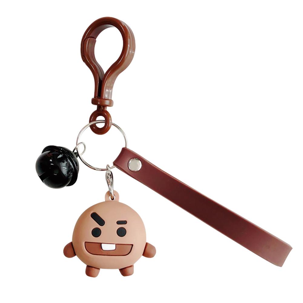 

Cute Korean Unisex Cartoon Character Keychain Keyrings Bags Pendant Gift (E, 501 Original