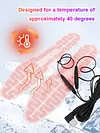 USB Heated Shoe Insoles Foot Warmer Film Winter Warm Insoles for Men and Women