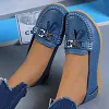 Women&lsquo;s Flat Loafer Ballet Leather Breathable Casual Shoes