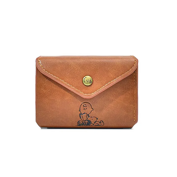 小物 PEANUTS&CO ORIGINAL LEATHER SHORT WALLET PEANUTS & Co. ORIGINAL LEATHER SHORT WALLET B.S.W. market place