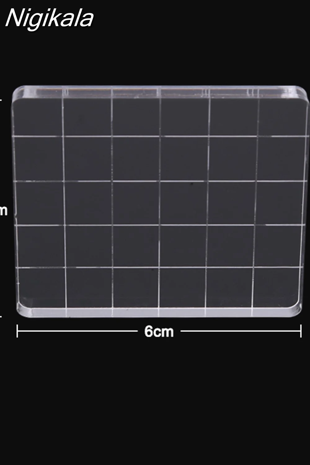 Nigikala Clear Acrylic Stamp Positioner Kit For DIY Scrapbooking Card