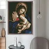 Virgin holding Jesus  | Full Square Diamond Painting Kits