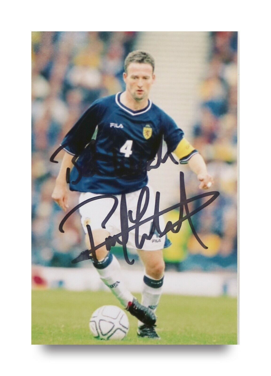 Paul Lambert Signed 6x4 Photo Poster painting Borussia Dortmund Celtic Scotland Autograph + COA