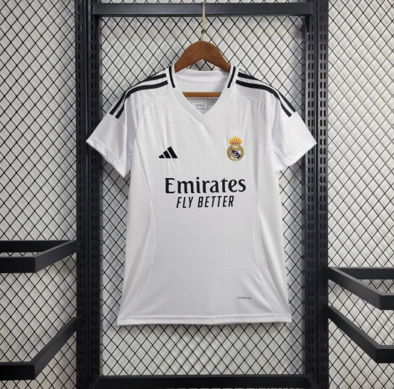 24/25 Real Madrid Home Women Football Shirt Thai Quality